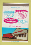 Matchbook Cover - Whitehouse Trucking Toledo OH 40 Strike