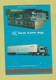 Matchbook Cover - Blue & Gray Trucking Richmond VA 40 Strike