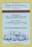 Matchbook Cover - Denis O'Connor Funeral Home Rockaway Beach NY WEAR 40 Strike