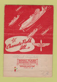 Matchbook Cover - Army Air Force School Chanute Field IL WORN 40 Strike