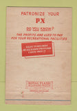 Matchbook Cover - Fort Bliss TX Military PX WEAR 40 Strike