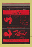 Matchbook Cover - The Flame Duluth MN restaurant 40 Strike
