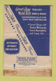 Matchbook Cover - Great Dane Trailers Savannah GA trucking WORN 40 Strike