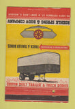Matchbook Cover Roehlk Spring Body Trailers trucking St Louis MO WEAR 40 Strike