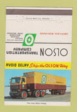 Matchbook Cover - Olson Trucking Green Bay WI 40 Strike