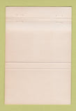 Matchbook Cover - 1975 Chrysler LeBaron Kansas City MO Zone 40 Strike