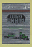 Matchbook Cover - Alamo Trucking San Antonio TX 40 Strike