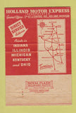 Matchbook Cover - Holland Motor Express Trucking Holland MI 40 Strike