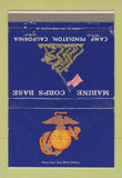 Matchbook Cover - Marine Corps Base Camp Pendleton CA 40 Strike