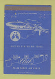 Matchbook Cover - Palm Beach Air Force Club FL 40 Strike