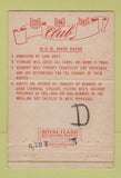 Matchbook Cover - Palm Beach Air Force Club FL 40 Strike
