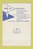 Matchbook Cover - Breidenbaugh's Concrete Products Vincennes IN 40 Strike