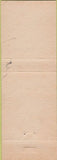 Matchbook Cover - Burlingame Glass Mirror Paint CA white