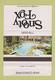 Matchbook Cover - Snooty Fox Houston? Apartments 40 Strike