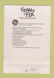 Matchbook Cover - Snooty Fox Houston? Apartments 40 Strike