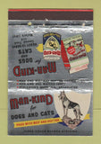 Matchbook Cover - Man Kind Dog Cat Food Portland OR 40 Strike