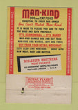 Matchbook Cover - Man Kind Dog Cat Food Portland OR 40 Strike