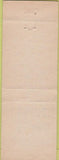 Matchbook Cover - Burlingame Glass Mirror Paint CA blue