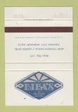 Matchbook Cover - Bira's Club Kansas City MO WEAR 40 Strike
