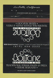 Matchbook Cover - Bollicine Restaurant Restaurant La Jolla CA #1 BLACK 40 Strike