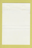 Matchbook Cover - Bollicine Restaurant Restaurant La Jolla CA #2 WHITE 40 Strike