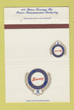 Matchbook Cover - Browning Power Transmission 40 Strike
