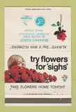 Matchbook Cover - Graham's Flowers Waterbury CT WEAR 40 Strike