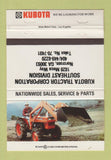 Matchbook Cover - Kubota Tractors Norcross GA 40 Strike