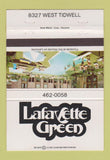 Matchbook Cover - Lafayette Green Woods on Lamonte Houston? TX 40 Strike