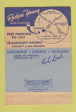 Matchbook Cover - Roger Young Auditorium Los Angeles CA #1 40 Strike