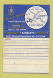 Matchbook Cover - Roger Young Auditorium Los Angeles CA #2 WEAR 40 Strike