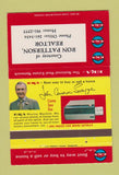 Matchbook Cover - Ron Patterson Real Estate WEAR 40 Strike