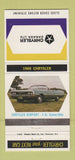 Matchbook Cover - 1969 Chrysler Newport Convertible Canada 30 Strike