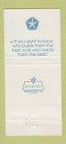 Matchbook Cover - South Boulevard Chrysler Plymouth Charlotte NC WEAR 30 Strike