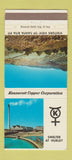 Matchbook Cover - Kennecott Copper Corporation NM 30 Strike