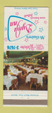 Matchbook Cover - McGuire's Dyna Inn Detroit MI WEAR 30 Strike