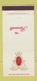 Matchbook Cover - Hotels New York City Biltmore Barclay Roosevelt 30 Strike