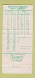 Matchbook Cover - Inverurie Hotel Paget Bermuda 30 Strike