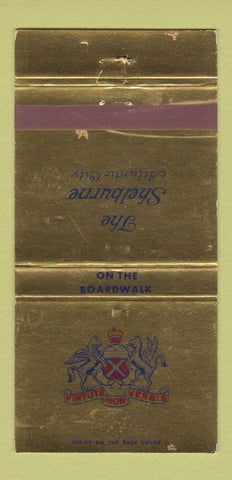 Matchbook Cover - Shelburne Hotel Atlantic City NJ 30 Strike