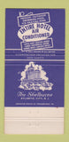 Matchbook Cover - Shelburne Hotel Atlantic City NJ 30 Strike