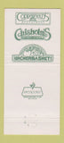 Matchbook Cover - Dallas Fort Worth Airport Hilton TX 30 Strike