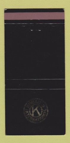 Matchbook Cover - Kiwanis International Banks Whittier West Covina CA 30 Strike