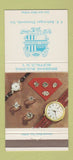 Matchbook Cover - Behringer Diamonds Buffalo NY Patek Philippe 30 Strike