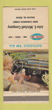 Matchbook Cover - Mark IV Air Conditioning Dallas TX girlie WEAR 30 Strike
