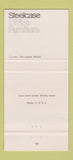 Matchbook Cover - Steelcase Office Furniture Cheyenne WY 30 Strike