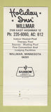 Matchbook Cover - Hardanger Room Club Escadrille Willmar MN 30 Strike