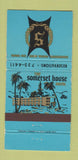 Matchbook Cover - Somerset House Motel Las Vegas NV 30 Strike