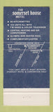 Matchbook Cover - Somerset House Motel Las Vegas NV 30 Strike