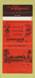 Matchbook Cover - The Colonnade Restaurant Tampa FL seafood 30 Strike