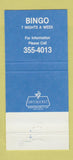 Matchbook Cover - Denver Police Benevolent Organization Colorado 30 Strike